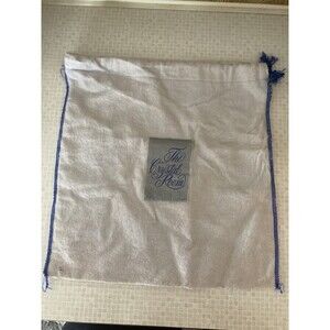Vintage Marshall Field & Company The Crystal Room Silver Storage Drawstring Bag